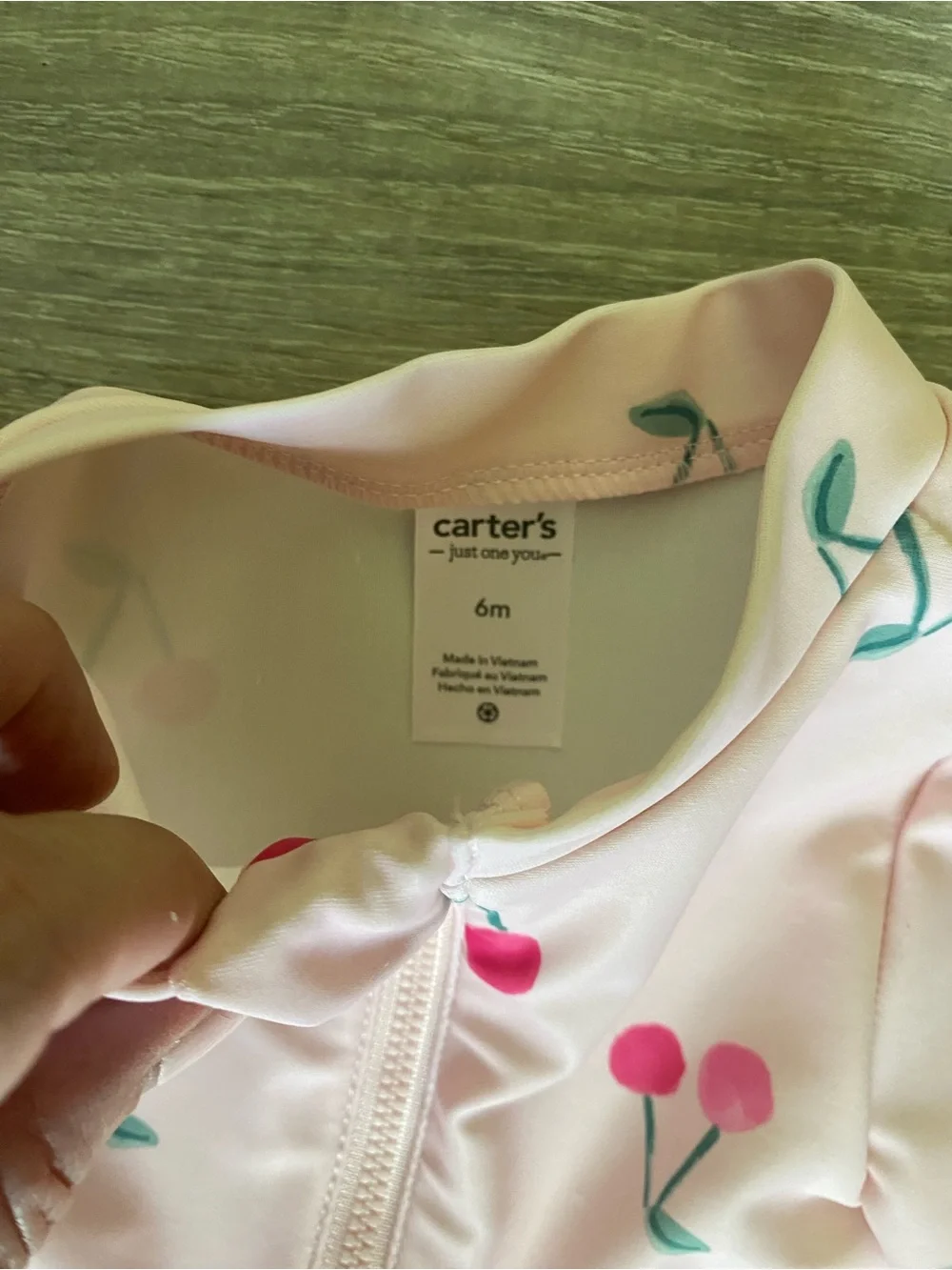 NWT 2 - Piece Lot Baby Girl Long Sleeve One-Piece Swimsuit